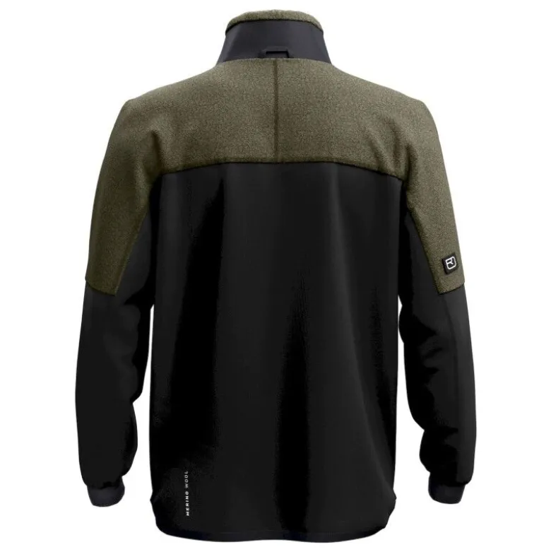OrtovoxFleece Teddy Jacket - Polaire en laine mérinos homme