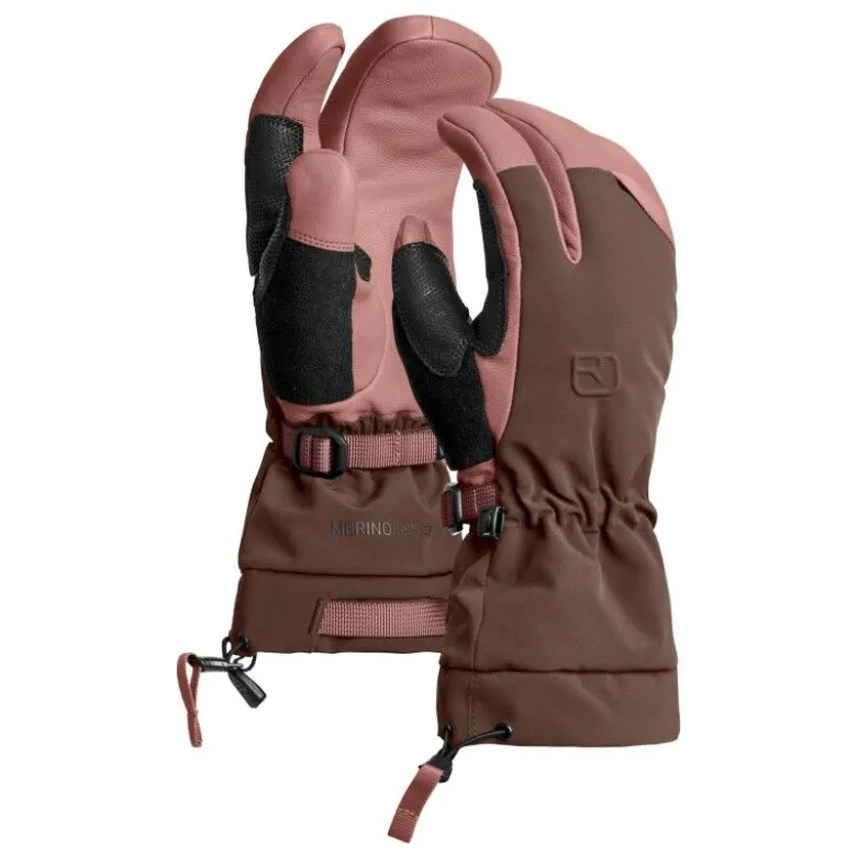 OrtovoxMerino Freeride 3 Finger - Gants ski femme