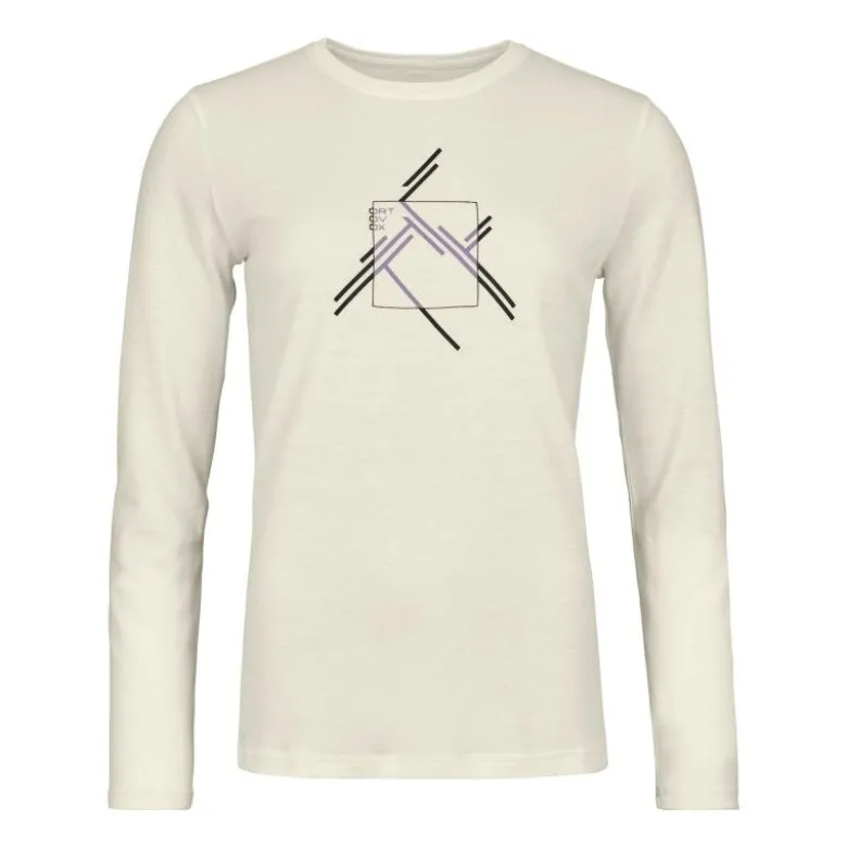 Ortovox185 Merino Mountain Cutout LS - T-shirt en laine mérinos femme