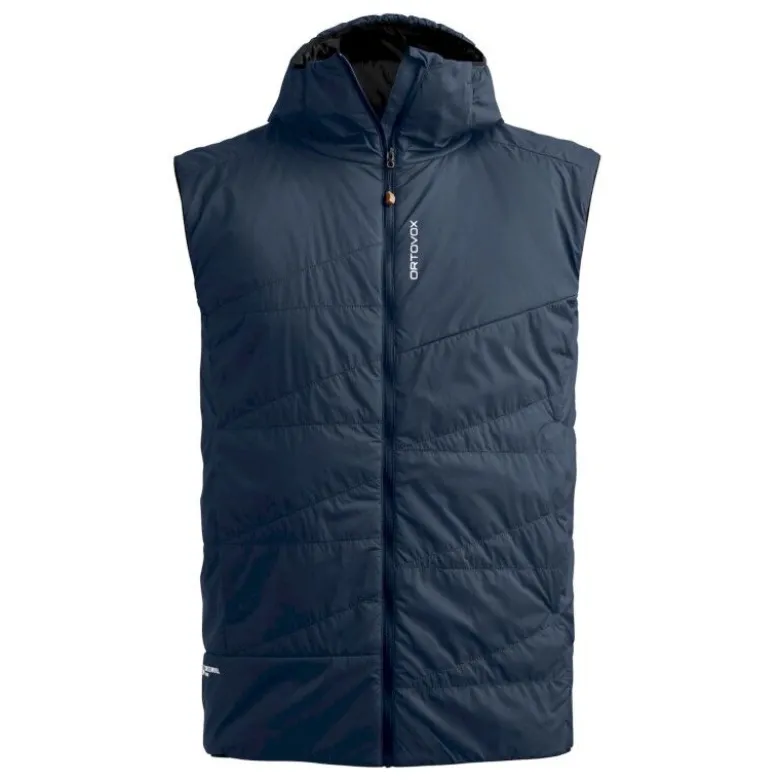 OrtovoxSwisswool Piz Duan Vest - Doudoune sans manche en laine mérinos homme