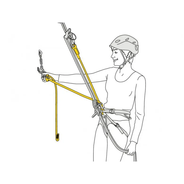PetzlDual Connect Adjust - Longe escalade