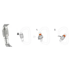 PetzlWilliam Screw-Lock - Mousqueton