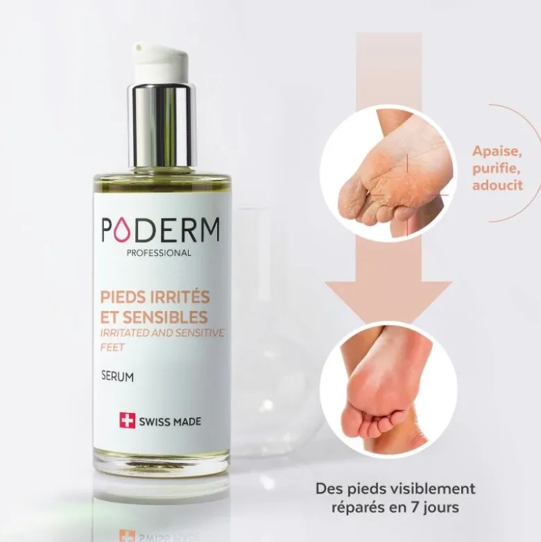 PodermSérum Pieds Irrités et Sensibles - Soin du corps