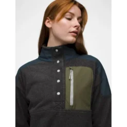 PranaPeak Snap Up Fleece - Polaire femme