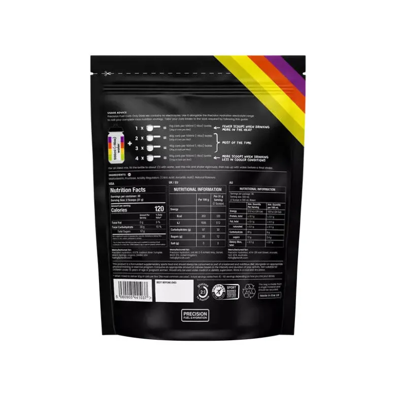 Precision Fuel & HydrationCarb Only Drink Mix - Boisson énergétique