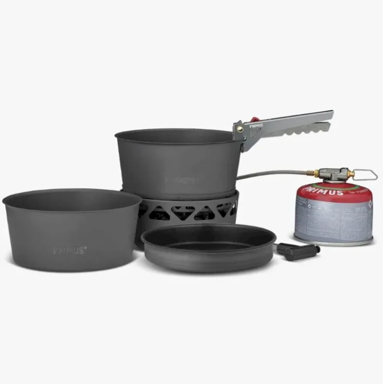 PrimusPrimetech Stove Set II 2x1.3 L w/ Pan - Set de cuisson