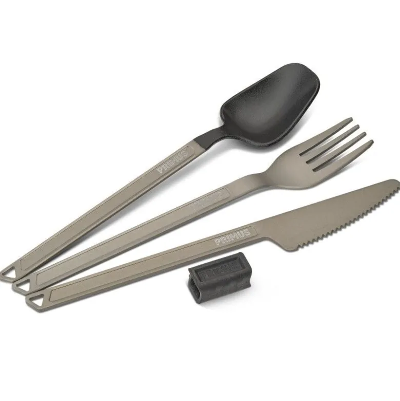 PrimusTrek Cutlery Set Aluminium - Couverts