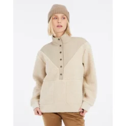 ProtestPrtcyber Outdoor 1/4 Button Top - Polaire femme