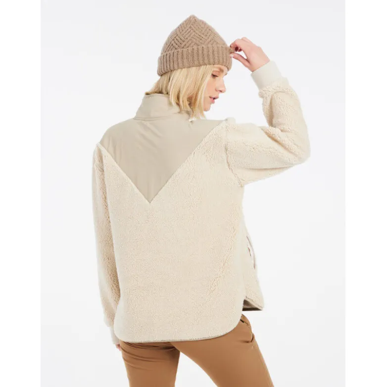ProtestPrtcyber Outdoor 1/4 Button Top - Polaire femme