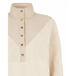 ProtestPrtcyber Outdoor 1/4 Button Top - Polaire femme