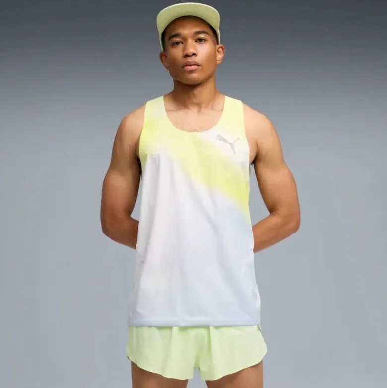 PumaM Lightspeed Ultraweave Graphic Singlet - Débardeur homme