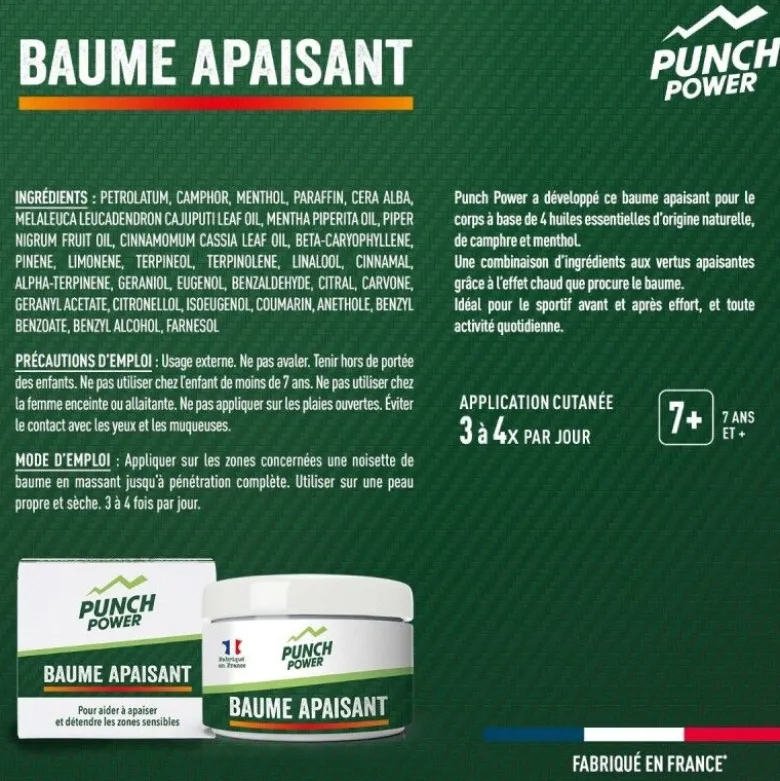 Punch PowerBaume Apaisant