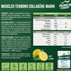 Punch PowerMuscles-Tendons Collagene Marin Poudre 300 g