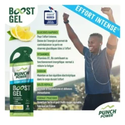 Punch PowerPack 6 Gels Effort Intense - Gel énergétique