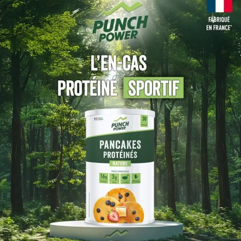 Punch PowerPancakes Proteines - Poudre 400 g - Petit-déjeuner