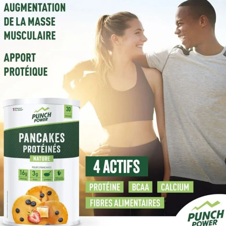 Punch PowerPancakes Proteines - Poudre 400 g - Petit-déjeuner