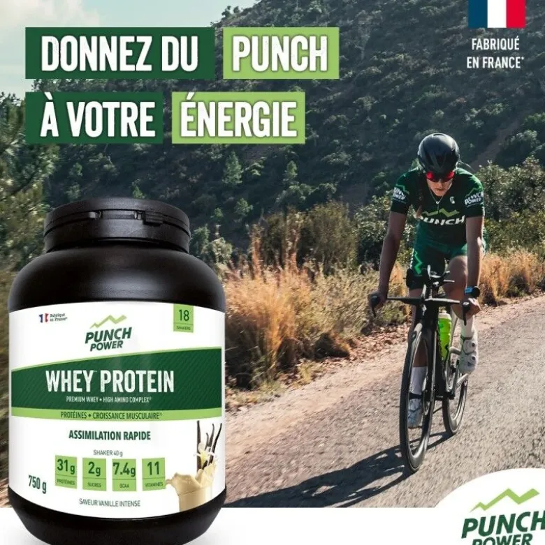 Punch PowerWhey Protein 750 g - Boisson énergétique
