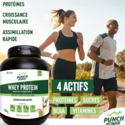 Punch PowerWhey Protein 750 g - Boisson énergétique