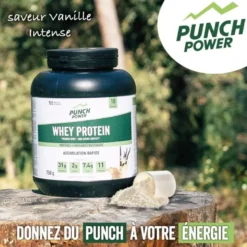 Punch PowerWhey Protein 750 g - Boisson énergétique