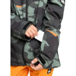 QuiksilverMission Printed Youth Jacket - Veste ski enfant