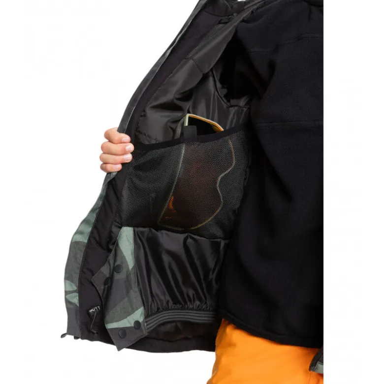 QuiksilverMission Printed Youth Jacket - Veste ski enfant