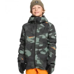 QuiksilverMission Printed Youth Jacket - Veste ski enfant