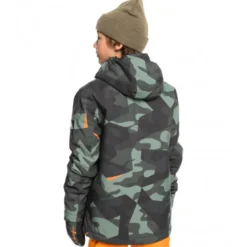 QuiksilverMission Printed Youth Jacket - Veste ski enfant