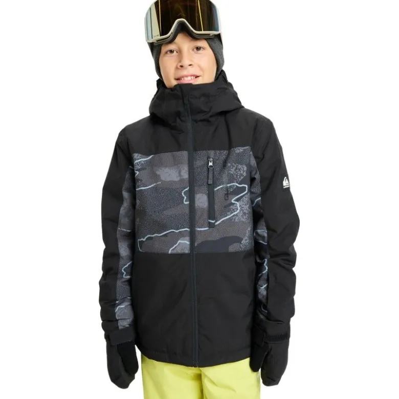 QuiksilverSide Hit Printed Youth Jk - Veste ski enfant