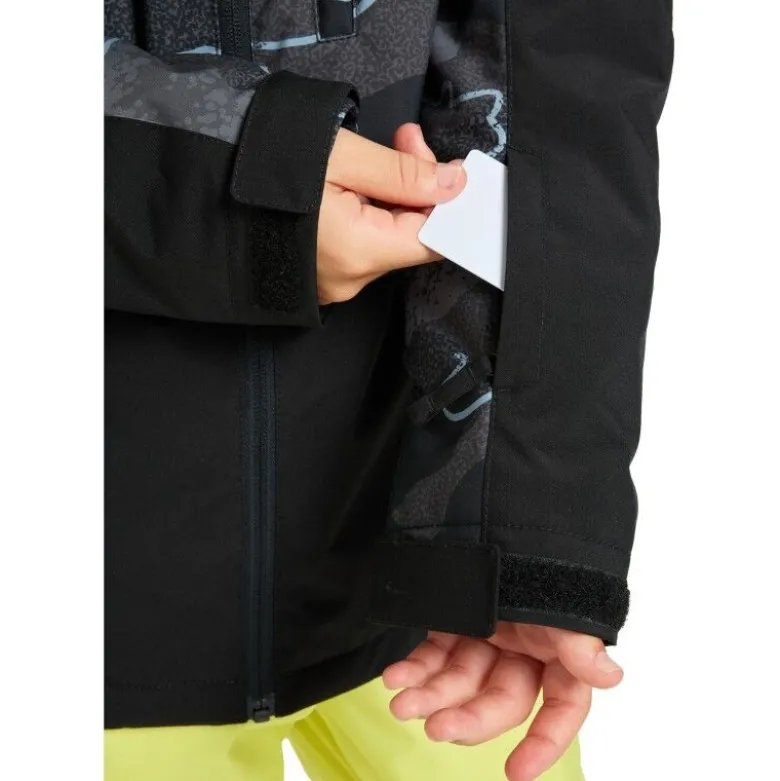 QuiksilverSide Hit Printed Youth Jk - Veste ski enfant
