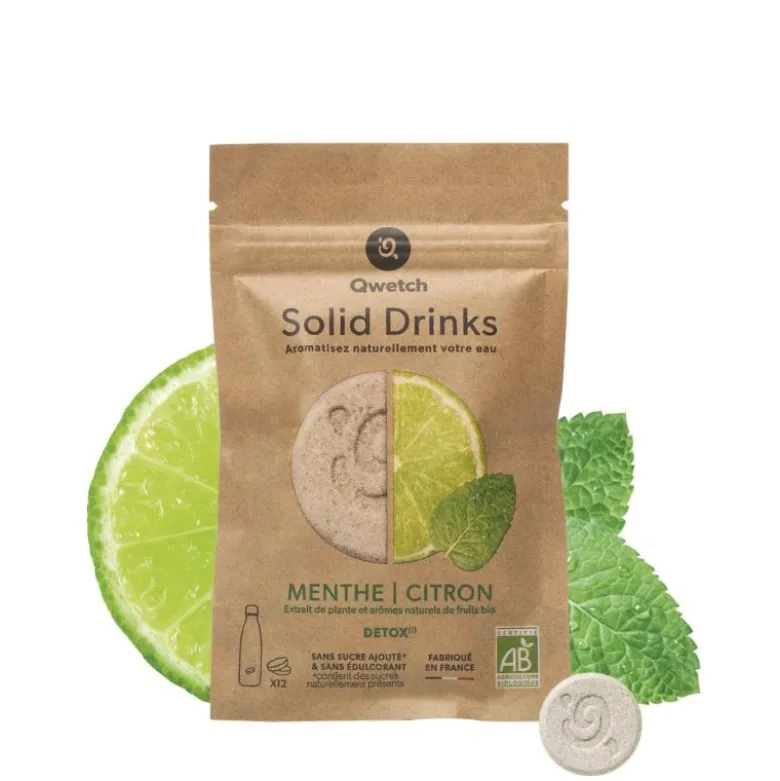 QwetchSolid Drinks Bio - Boisson énergétique