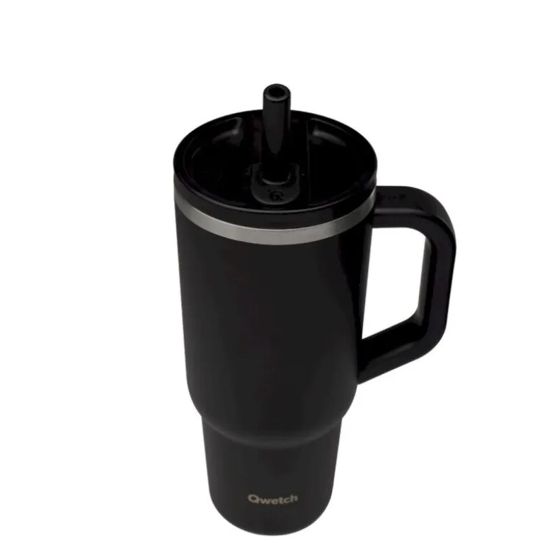 QwetchTravel Cup Isotherme inox w/ Bouchon Étanche - Mug