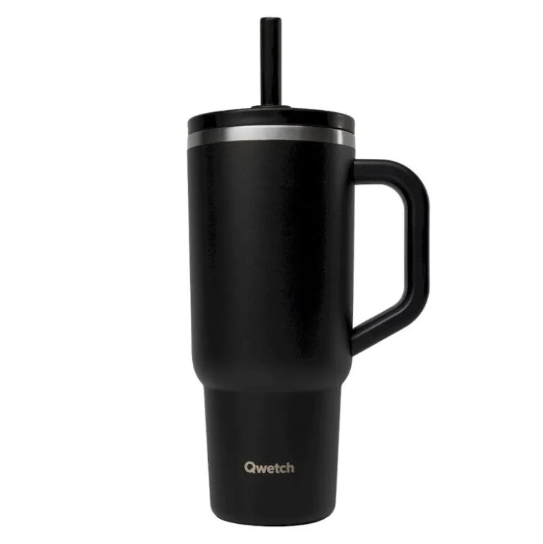 QwetchTravel Cup Isotherme inox w/ Bouchon Étanche - Mug