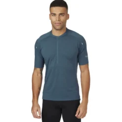 RabCindercrino Zip Tee - Maillot vélo homme