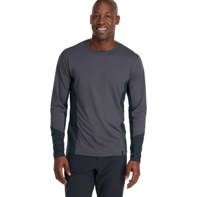 RabSyncrino Base LS Tee - Sous-vêtement thermique homme