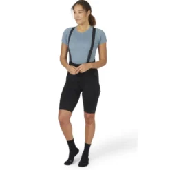 RabWomen's Cinder Cargo Bib Shorts - Cuissard vélo femme