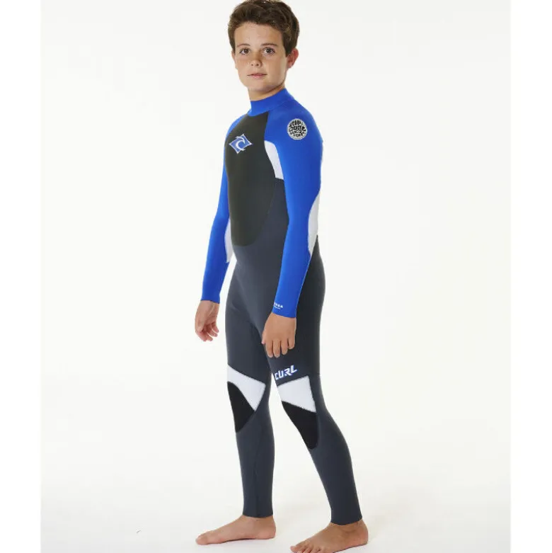 Rip CurlJunior Omega 3/2 mm Back Zip Wetsuit - Combinaison de surf enfant