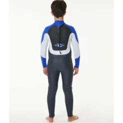 Rip CurlJunior Omega 3/2 mm Back Zip Wetsuit - Combinaison de surf enfant