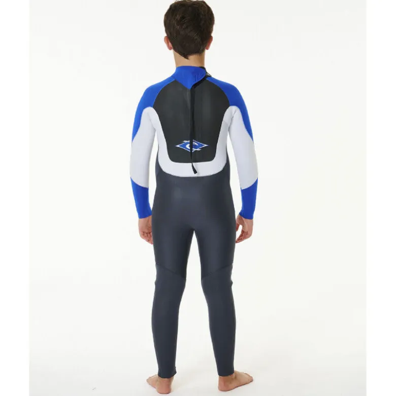 Rip CurlJunior Omega 3/2 mm Back Zip Wetsuit - Combinaison de surf enfant
