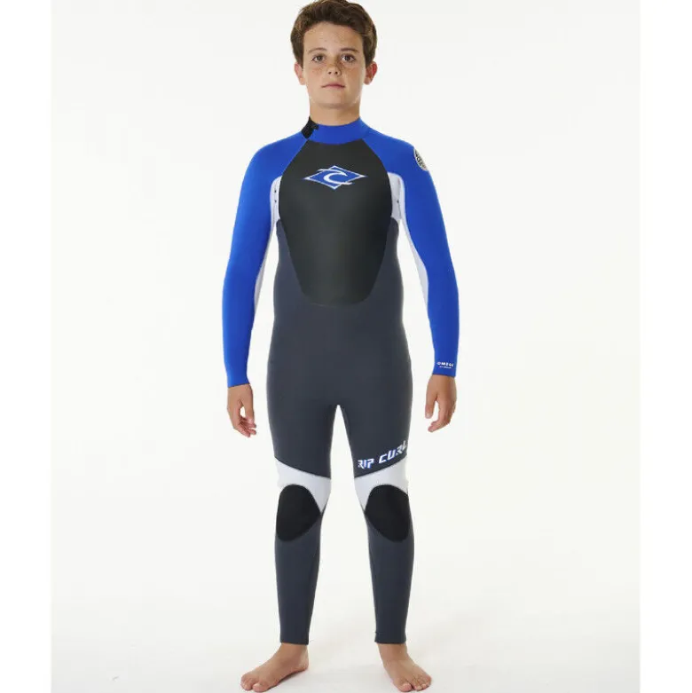Rip CurlJunior Omega 3/2 mm Back Zip Wetsuit - Combinaison de surf enfant