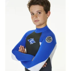 Rip CurlJunior Omega 3/2 mm Back Zip Wetsuit - Combinaison de surf enfant