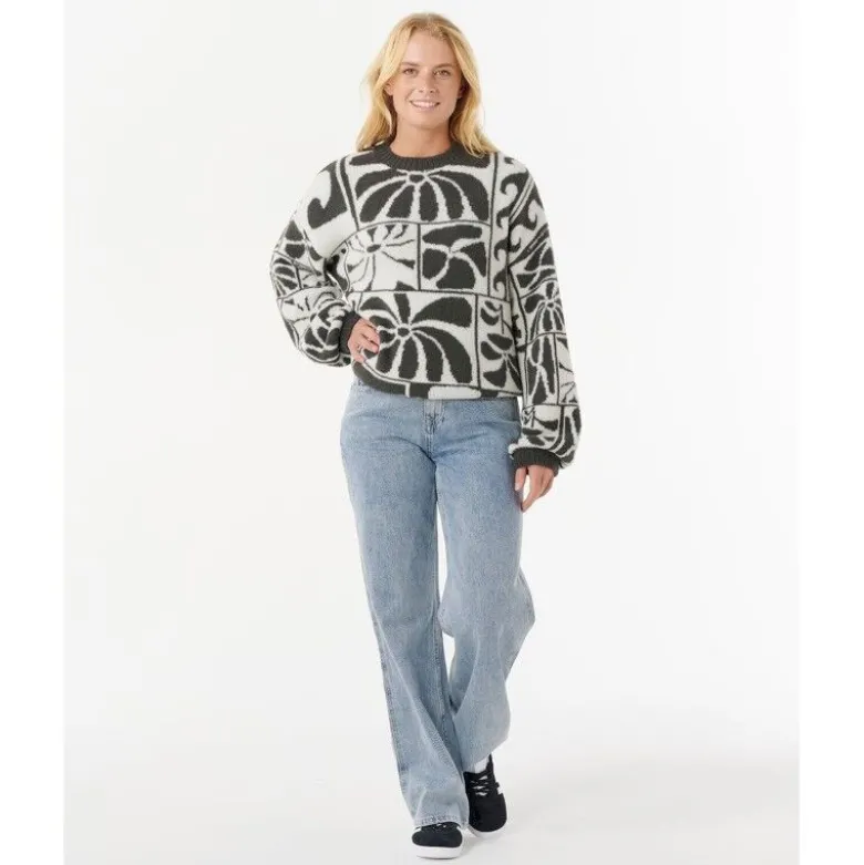Rip CurlAots-Ty Williams Jacquard Crew - Sweatshirt femme