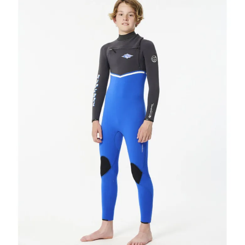 Rip CurlJunior Flashbomb 3/2 mm Chest Zip Wetsuit - Combinaison de surf enfant