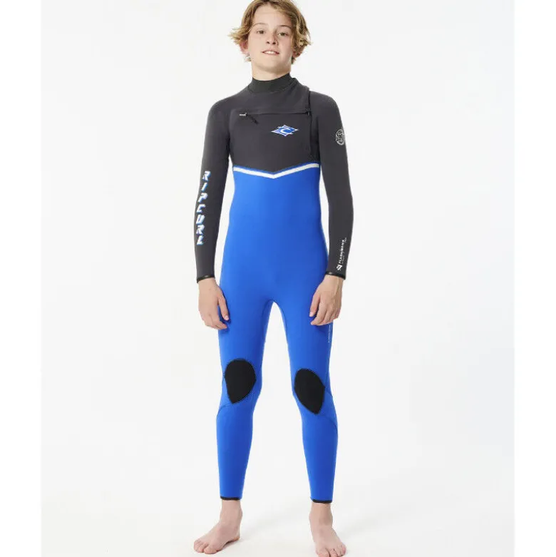 Rip CurlJunior Flashbomb 3/2 mm Chest Zip Wetsuit - Combinaison de surf enfant
