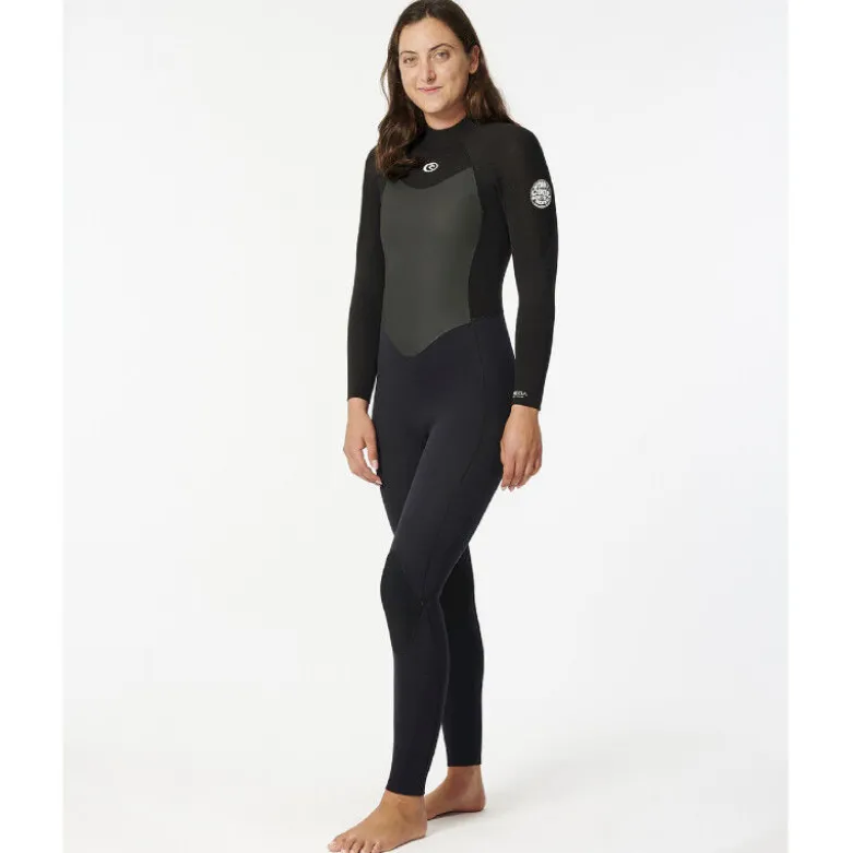 Rip CurlWomen Freelite 5/3 mm Back Zip Wetsuit - Combinaison de surf femme