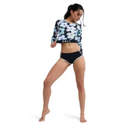 RoxyActive Ls Crop Top - Lycra femme