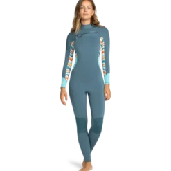 Roxy3/2mm Swell Series Chest Zip GBS - Combinaison de surf femme
