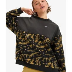RoxyWaves Of Warmth Layered Crew - Polaire femme