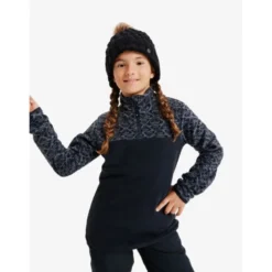 RoxyWhitecamp Half Zip Girl - Polaire enfant