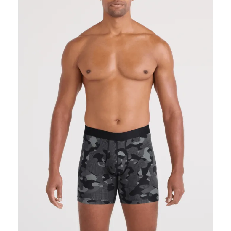 SaxxDroptemp Cooling Cotton Boxer Brief Fly - Boxer homme