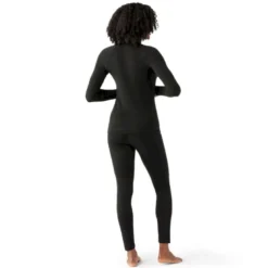 SmartwoolClassic Thermal Merino Base Layer 1/4 Zip - Maillot thermique laine mérinos femme